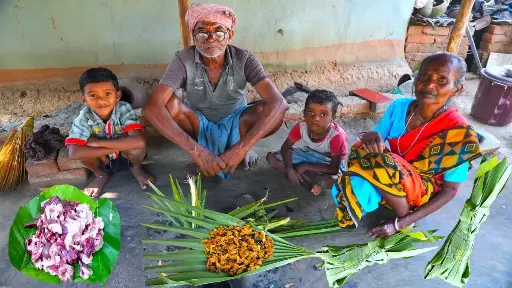 Partage d’un repas traditionnel avec la famille